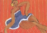 Henri Matisse Dancer Sitting on a Table (mk35) oil painting on canvas